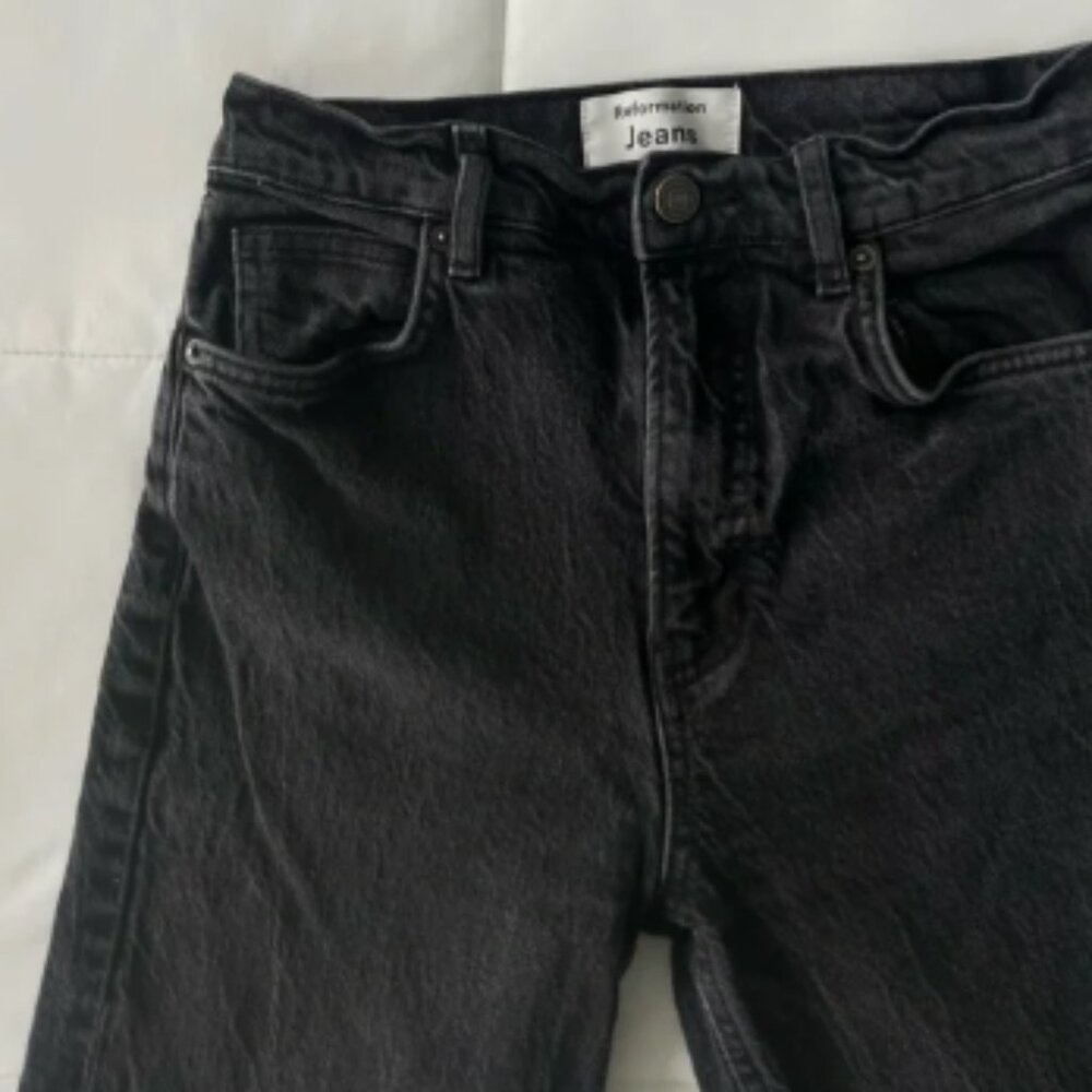 reformation liza straight jeans